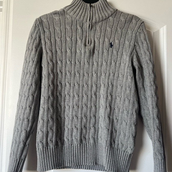 Polo Ralph Lauren
Big Boys Cable-Knit Cotton Quarter-Zip Sweater - Picture 6 of 8